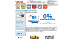Desktop Screenshot of furnituretoronto.com
