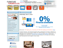 Tablet Screenshot of furnituretoronto.com